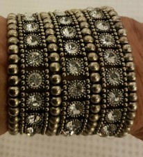 Armband silberfarben strass gebraucht kaufen  Wiesmoor