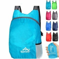 Mochila dobrável 15L esportes viagem bolsas embaláveis leve mochila de ginástica comprar usado  Enviando para Brazil