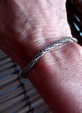 Bracelet snake argent d'occasion  Saint-Laurent-de-la-Cabrerisse