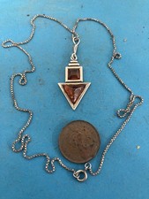 Vintage silver amber for sale  GUILDFORD