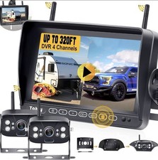 Wireless reversing camera for sale  FLINT