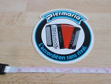 Piermaria accordion sticker d'occasion  Expédié en Belgium