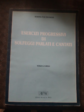 Esercizi porgressivi solfeggi usato  Oleggio