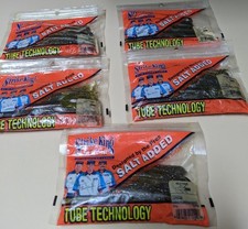 Lote de 5 sacos de iscas de pesca de plástico macio tubo flip King - pacotes abertos comprar usado  Enviando para Brazil