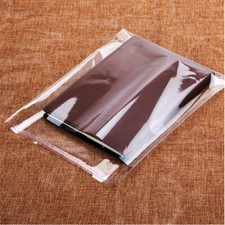 Transparente Cellophan Beutel Kunststoff mit Klebeverschluss Folie Tüten klar comprar usado  Enviando para Brazil
