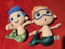 Pelúcia Nickelodeon Bubble Guppies Nonny e Gil sereias, usado comprar usado  Enviando para Brazil