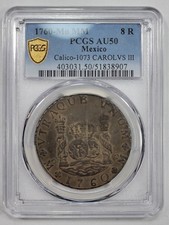 1760 mexico silver for sale  Mcdonough