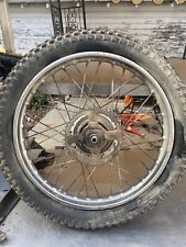 7e kawasaki g5 100 g5a 100 complete rear wheel assembley hub sprocket comprar usado  Enviando para Brazil