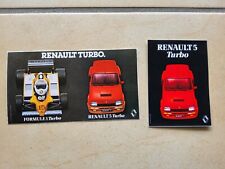 Renault turbo sticker d'occasion  Francheville