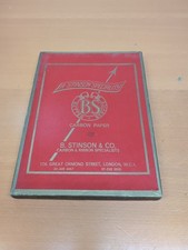 Vintage red box for sale  UK
