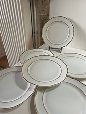 Assiette plates porcelaine d'occasion  Saint-Georges-de-Reneins