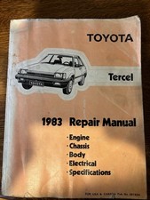 toyota tercel manual for sale toyota tercel manual for sale Cincinnati