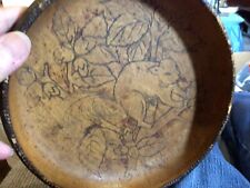 Antq wood pyrography for sale  Shepherdsville