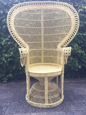 Buddha korbstuhl geflochtener gebraucht kaufen  Stockach