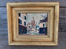 Painting snowy town for sale  Woodbine
