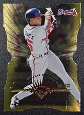 Usado, 1997 Leaf #168 Andruw Jones RC Rookie Fractal Matrix Z-Axis Gold Die Cut #/100 comprar usado Usado, 1997 Leaf #168 Andruw Jones RC Rookie Fractal Matrix Z-Axis Gold Die Cut #/100 comprar usado  Enviando para Brazil