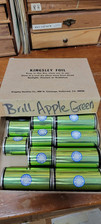 Folha de carimbo quente Kingsley 10 rolos verde vintage Hollywood, CA comprar usado  Enviando para Brazil