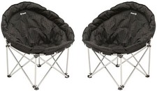 Outwell Składane krzesła kempingowe Casilda XL Moon Black - 2 krzesła (para), używany na sprzedaż  Wysyłka do Poland