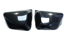 Carenagem lateral esquerda+direita Yamaha XV 535 Virago personalizada original. Capa preta para carenagem comprar usado  Enviando para Brazil