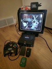 Lote de cabos para cartão de memória Sega Dreamcast 512GB GDEMU console pacote controlador + VMU comprar usado Lote de cabos para cartão de memória Sega Dreamcast 512GB GDEMU console pacote controlador + VMU comprar usado  Enviando para Brazil