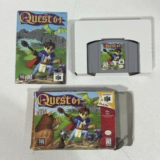 Quest 64 N64 Nintendo 64 com caixa e manual testado não na caixa comprar usado  Enviando para Brazil