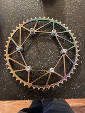 Corrente de bicicleta arco-íris titânio design 6 parafusos 50 dentes comprar usado  Enviando para Brazil