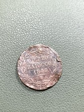 Moneta baiocco 1849 usato  Mondragone