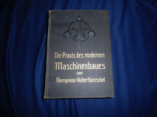 Praxis modernen maschinenbaues gebraucht kaufen  Dülmen