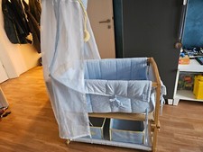 Babybettchen roba blau gebraucht kaufen  Gommern