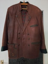 Lederjacke tracht hellbraun gebraucht kaufen  Freiberg
