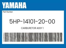 Yamaha genuine carburetor for sale  Christiansburg