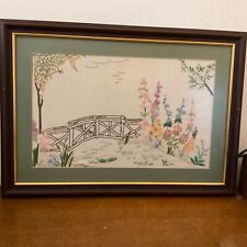 Vintage framed needle for sale  DUNS