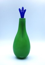 KOSTA BODA; GUNNEL SALIN: DECANTER NATURALIS EM VERDE E AZUL. ASSINADO comprar usado  Enviando para Brazil