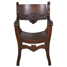 Antique oak carved for sale  Fairfield