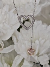 Swarovski halskette silber gebraucht kaufen  Heinsberg