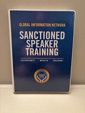 Sanctioned Speaker Training 14 DVDs, 4 CDs - Global Information Network segunda mano  Embacar hacia Mexico