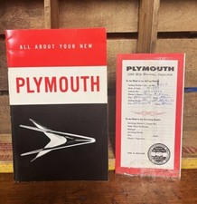 plymouth manual owners 1957 for sale  Northborough