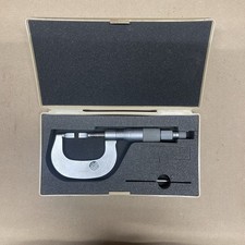 MITUTOYO NO. 122-125 MICRÔMETRO DE LÂMINA 0-1" alcance 0,0001". Japão com estojo, usado comprar usado  Enviando para Brazil
