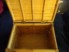 Vintage bamboo storage for sale  LONDON