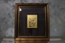 Quadro firmato foglia usato  Brindisi