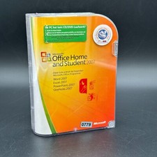 Microsoft Office Home and Student 2007 - w tym płyta CD i licencja ✅ na sprzedaż  Wysyłka do Poland