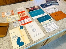 Usado, MERCEDES BENZ 280SL PAGODE PROPRIETÁRIO MANUAL CONJUNTO COMPLETO ORIGINAL comprar usado  Enviando para Brazil