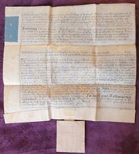 1825 vellum indenture for sale  HASTINGS