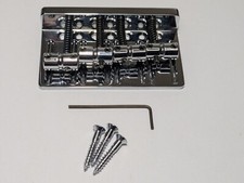 Ponte de baixo cromada 4 cordas de alta massa - Thru corpo frete grátis, usado comprar usado  Enviando para Brazil