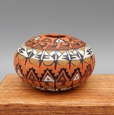 Vaso Gloria Bogulas sudoeste americano indígena casa de bonecas artesanal miniatura 1:12 comprar usado  Enviando para Brazil