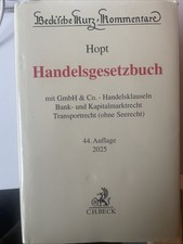 Hopt handelsgesetzbuch hgb gebraucht kaufen  Bremen