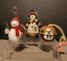 Three unique snowmen for sale  Alpena