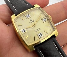 RELÓGIO MASCULINO VINTAGE BANHADO A OURO YEMA funcionando comprar usado  Enviando para Brazil