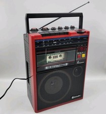 RARO 1980s Vintage SAMPO Máquina de Karaokê Japonesa Leitor de Fita Cassete Rádio comprar usado  Enviando para Brazil