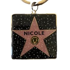 Chaveiro lembrança personalizado Star Hollywood Calçada da Fama Nicole comprar usado  Enviando para Brazil